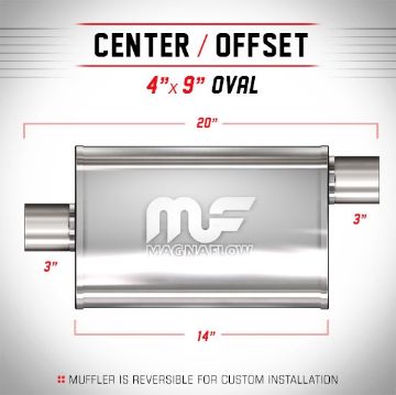 Picture of Magnaflow medium pot 3 "- 11229