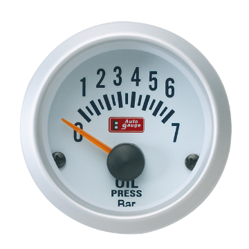Picture of Autogauge Oil Pressure Gauge - White