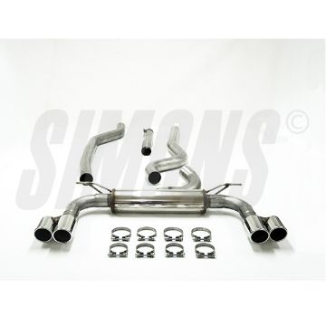 Picture of BMW F34 318D / 320D GT Simons catback exhaust