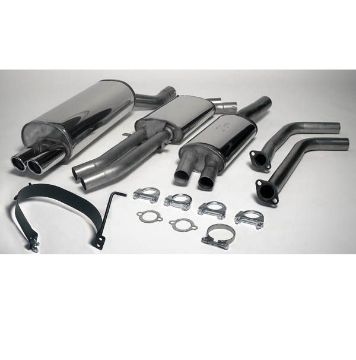 Picture of BMW E46 - 320i / 325i / 330i Saloon / Saloon Touring Coupe Cabrio M54 2.2 / 2.5 / 3.0L - Simons catback exhaust