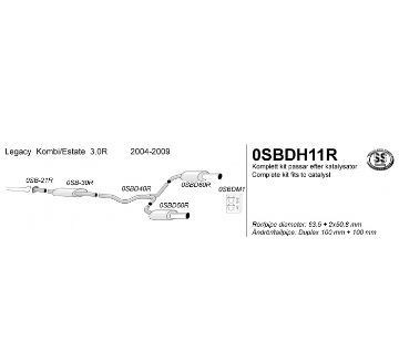 Picture of Subaru Legacy 6-cyl Combi / Estate 3.0R