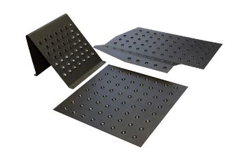 Picture of E30 / E36 / E46 floor plates with foot support