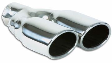 Picture of Double oval Exit Pipe 2.25 "- Vibrant performance 1335