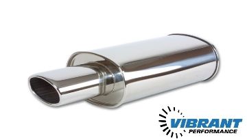 Picture of 3 "Oval Muffler - Vibrant Performance 1045