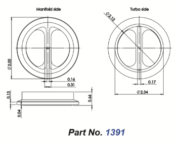Picture of Garrett GT30 and GT35 models (Divided / Twin Scroll)
