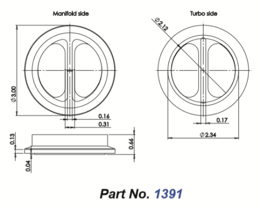 Picture of Garrett GT30 and GT35 models (Divided / Twin Scroll)