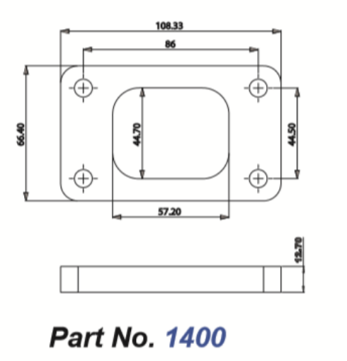 Picture of All Garrett T3 turbine housings and Borg Warner EFR 7064/7670 B-Type turbine