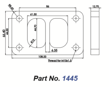 Picture of Garrett GT3271 turbine
