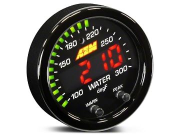 Picture of AEM X-Series Temperature Gauge - 30-0302