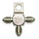 Picture of T-piece "male" AN-3 w / bracket