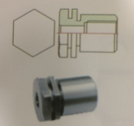 Picture of Hex Brake Locator M10x1.0
