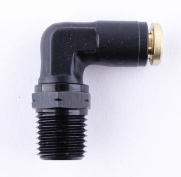 Picture of Pneumatics - 90 degrees - 1/4 "NPT - 1/4" / 6.35mm.