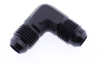 Picture of 90degrees. AN fitting - Male-Male - Black