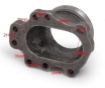 Picture of 5 bolted flange for GT2860 and GT2871 turbo - V-band - 3"/76mm.