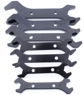 Picture of AN fitting - Tool - AN3 to AN20 (7 pieces) - Black