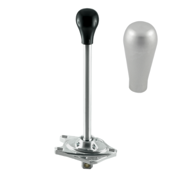 Picture of PMC Short Shifter BMW / Long Silver Aluminium Knob