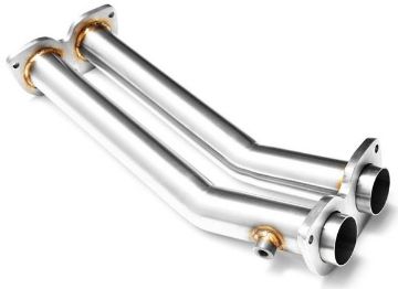 Picture of BMW E60, E61 535d M57N - Double Downpipe