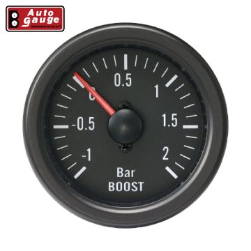 Picture of Autogauge Charge Pressure Gauge - Black