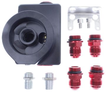 Picture of Oil filter block with thermostat
