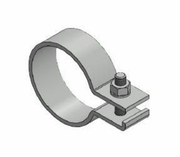 Picture of Clamp for BMW downpipe 535D / 635D / X3 / X5 - M57N2 DPF OFF