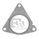 Picture of Gasket for downpipe - 3 bolt - type 1
