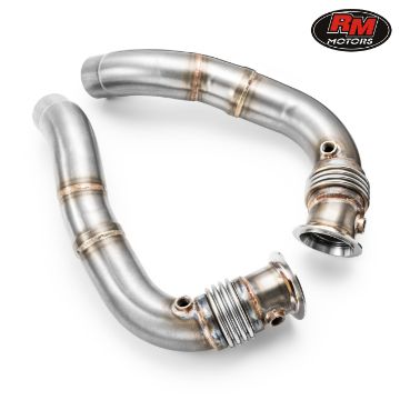 Picture of Downpipe BMW - F01, F02, F06, F07, F10, F11, F12, F13, F16, F86, G11, G12, G30, X6 - N63N, N63R, S63R, S63N