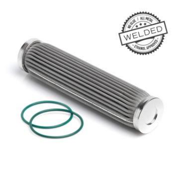 Picture of 10 Micron PF200 Filter Element - Welded Stainless Steel - Nuke Performance