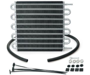 Picture of Oil cooler for Automatic Transmission with mounting bracket - 10 rows