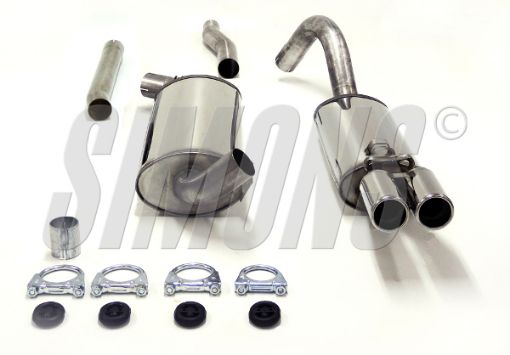 Picture of Audi 80/90  Cabriolet Type 89-Simons Catback