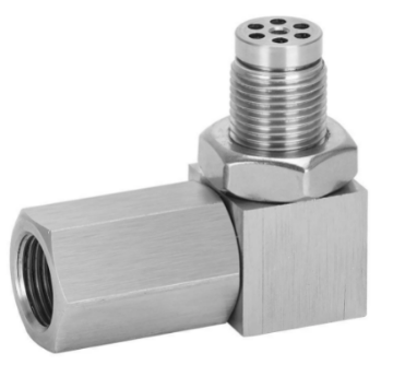 Picture of Lambda probe outlet 90 degrees - (M18x1.5) - With mini catalyst