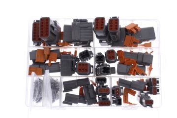 Picture of Deutsch plug box w / 202 parts High AMP