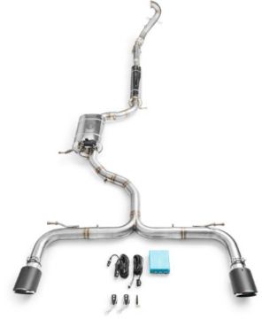 Picture of Volskwagen Golf 7 VII GTI complete exhaust system