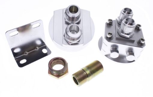 Picture of Oil cooler relocation - AN10 - All Silver