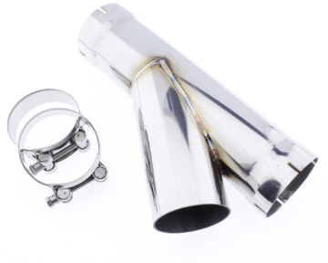 Picture of Y-piece with clamps - 2 "/ 51mm.