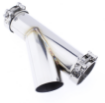 Picture of Y-piece with clamps - 2.25 "/ 57mm.
