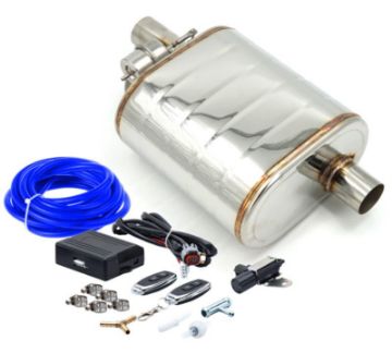 Picture of Exhaust muffler with Cutout valve - 2½"