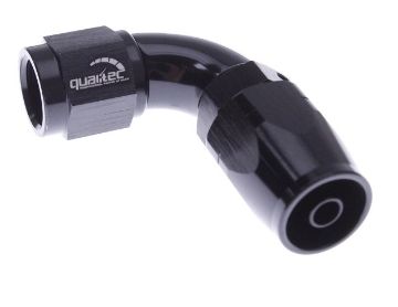 Picture of 90degrees. AN fitting - AN4 - Black - High flow