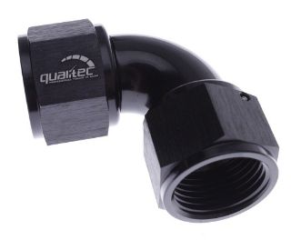 Picture of 90degrees. AN fitting - AN12 - Female-Female - Black