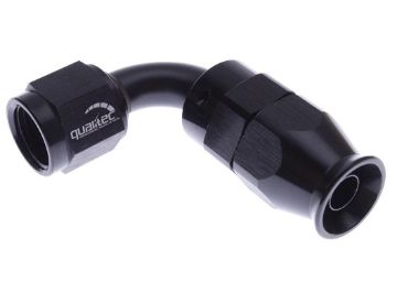 Picture of 90degrees. PTFE AN fitting - AN-4 - Black