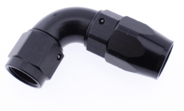 Picture of 90degrees. AN fitting - AN12 - Black - High flow