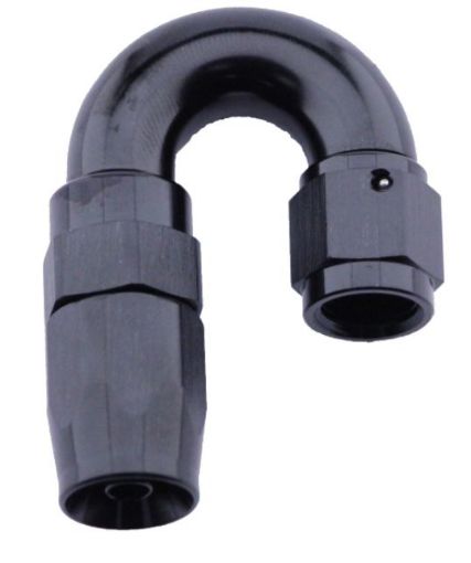 Picture of 180gr. AN fitting - AN-4 - Black - High Flow