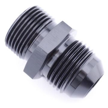 Picture of AN10 Male - M18x1.50 Male - Nipple Fitting - Black Alu