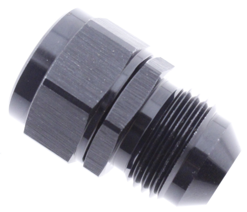 Picture of AN10 Male - M22x1.5 Female - Nipple adapter - Black alu
