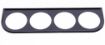 Picture of Autogauge - Instrument housing for watch and shows for 4 instruments
