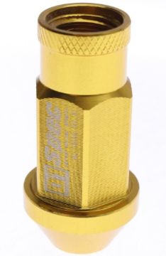 Picture of Aluminium Wheel nuts - M12*1.25 - Gold