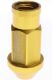 Picture of Aluminium Wheel nuts - M12*1.25 - Gold