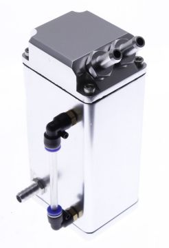 Picture of Oil catch tank - Square Silver