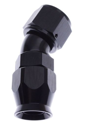 Picture of 30gr. PTFE AN fitting - AN-12 - Black - High Flow