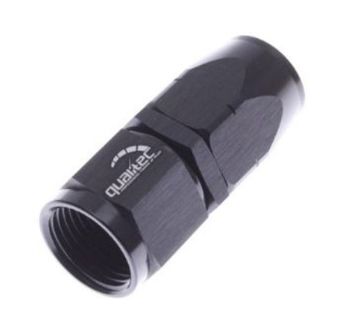 Picture of Straight AN fitting - AN-6 - Black