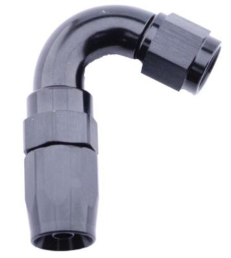 Picture of 120gr. AN fitting - AN-12 - Black - High flow